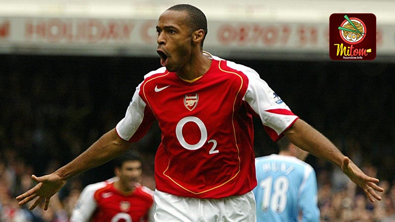 Cựu danh thủ Thierry Henry với 4 lần đạt danh hiệu vua phá lưới NHA